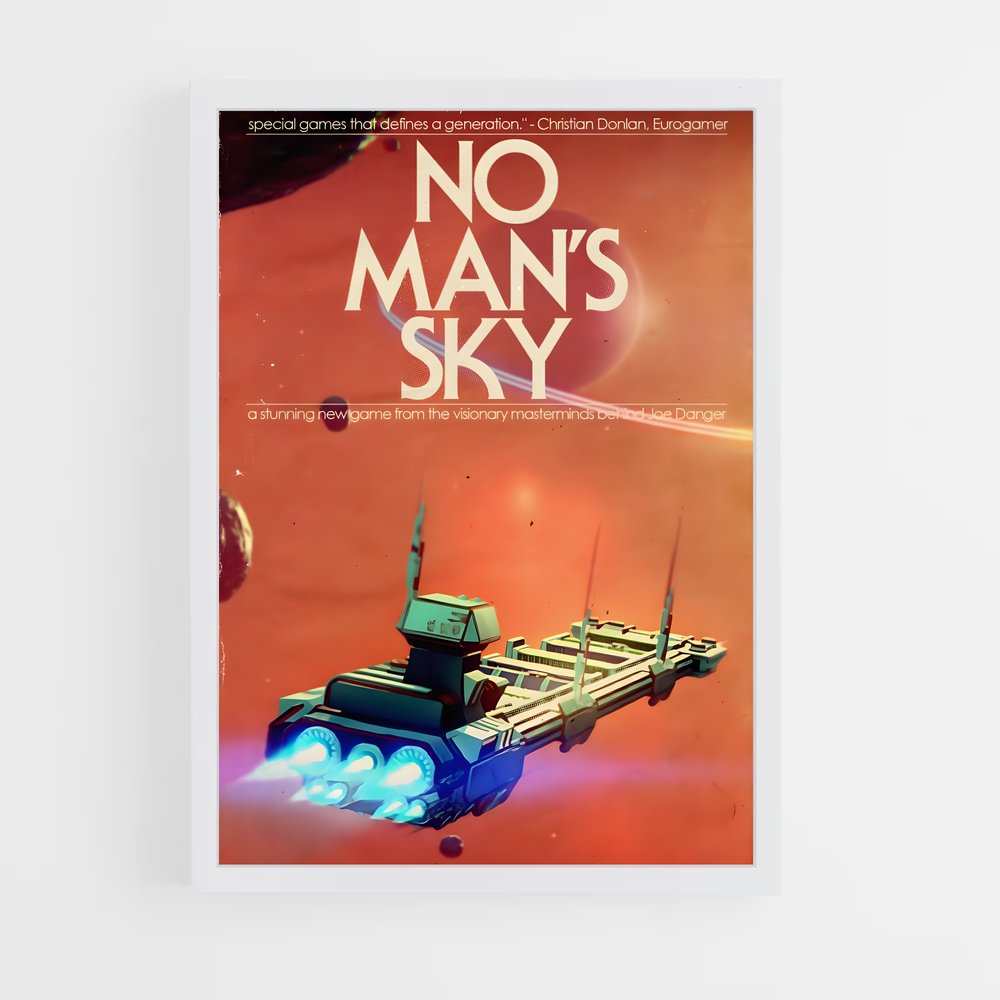 Poster man sky Schr – affiche No man sky (vue 3)
